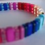 Vibrant Multi Coloured GeoBeads Bracelet Image 7