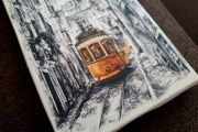 Lisbon Tram Canvas Wall Art