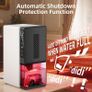 Dehumidifier for Bedroom, 2300ml Small Dehumidifiers with Auto Shut Off, 24H Timer, Auto Defrost & 7 Colour Light, Portable Dehumidifier for Bathroom, Wardrobe and Basement Image 3
