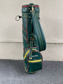 Leather Maxfli Golf bag