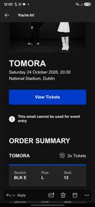Tomora concert
