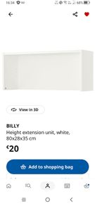 IKEA Billy bookcase extensions