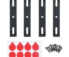 Frameless License Plate Mount For Front And Rear Car Van Trailer Tags