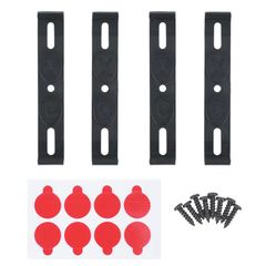 Frameless License Plate Mount For Front And Rear Car Van Trailer Tags