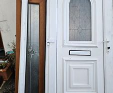 pvc double glazed door
