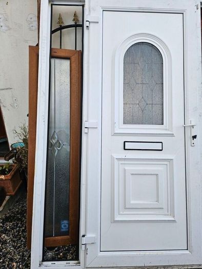pvc double glazed door