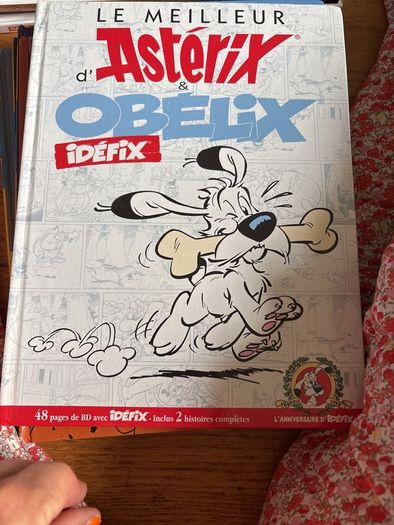 12 comics, mainly French.