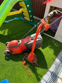 Flymo Lawnmower and mini strimmer