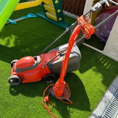 Flymo Lawnmower and mini strimmer