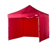 3m x 3m Heavy Duty Gazebo - Red