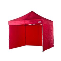 3m x 3m Heavy Duty Gazebo - Red