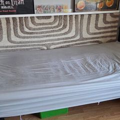 Soccer single bed with mattress