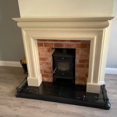 Stone Fireplace Surround