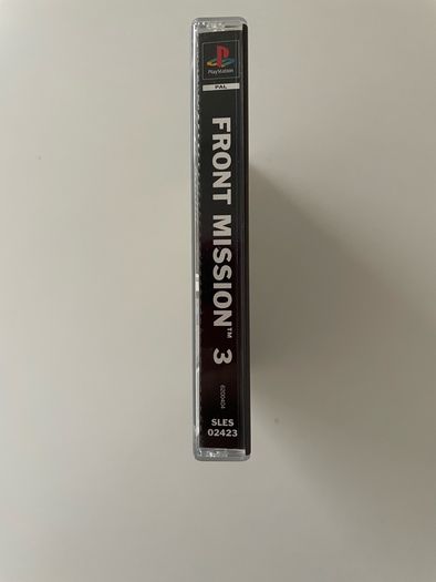 PlayStation 1 PS1 Front Mission 3 PAL Europe Complete with Manual Mint Disc