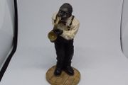 African American Saxophone Player - Vintage