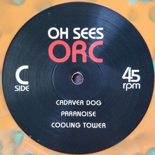 Oh Sees: Orc (2xLP, Album, Ltd, RP, Orange In Clear With Doublemint Splatter