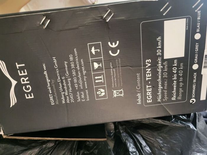 Egret ten electric scooter