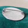 Celtic design hallmarked silver and enamel brooch Alwright & Marshall Dublin 9g FREEPOST Image 5