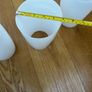 Opal White Glass Light Shades Image 3