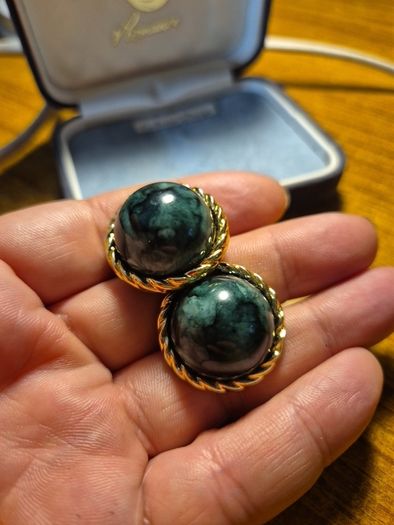 Vintage Green Earrings