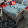 Double cot bed for twins (inc mattresses) Image 3
