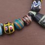 Vintage Venetianstyle necklace strand mix handcrafted glass bead Necklace Image 7