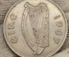 Ireland 1967 1/2 Half Crown