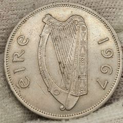 Ireland 1967 1/2 Half Crown
