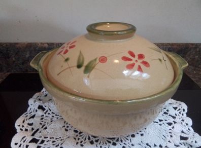 Large Eartenware Casserole Dish