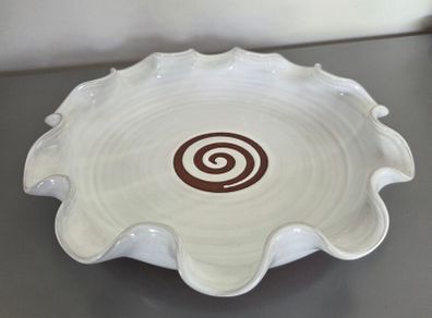 Large Curly Plate