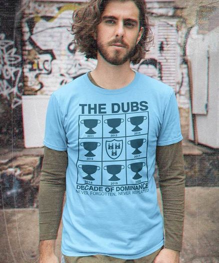 The Dubs Decade Of Dominance (Navy T-Shirt)