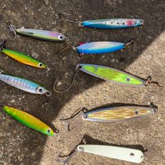 Selection of jigs and spoons-