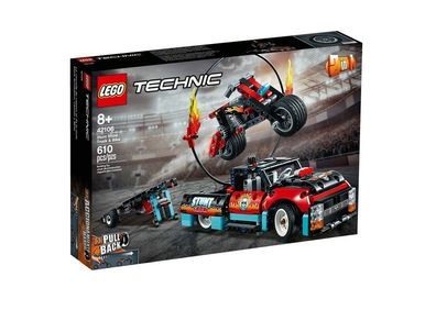 LEGO Technic - Stunt Show Truck & Bike - 42106 - NEW - Retired Product