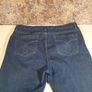 womens Calvin Klein dark blue navy denim jeans Size 32/14  W 34 L 27 Image 7