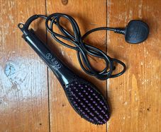Heated Hair Straightening Brush