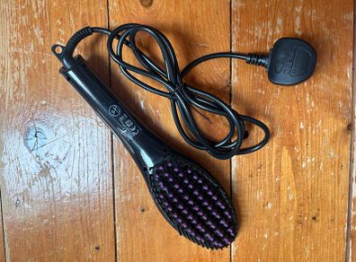 Heated Hair Straightening Brush
