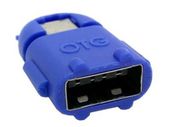 Android Robot Shape Micro Mini USB OTG Adapter Converter 2.0 For Samsung Connect To U Flash Mouse Keyboard
