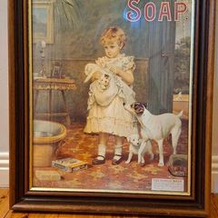 Sunlight Soap Framed Poster