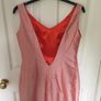 Backless Pink Silk Dress Image 3