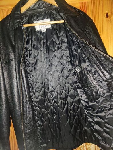 Man Leather Jaket - Black M