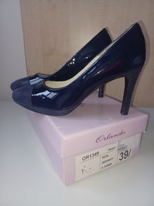 Navy Heels 39.5 Orlando