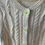 cardigan Bnwot statement lemon short sleeve cardigan size 12 Image 5