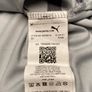 Puma Mens Golf Polo Neck Striped Tee Shirt Medium Slim Fit Grey/Black Image 6