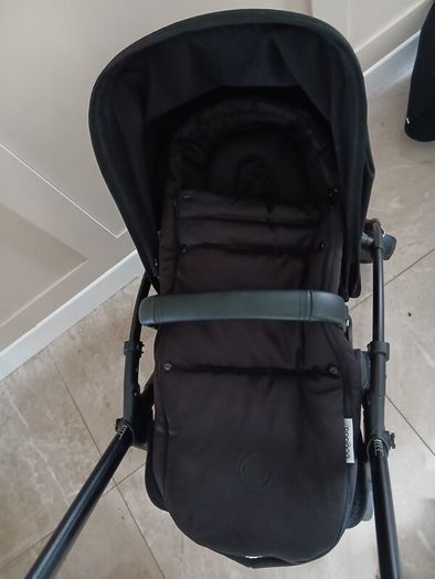 bugaboo bee 6 with new born bassinet cocoon and footmuff