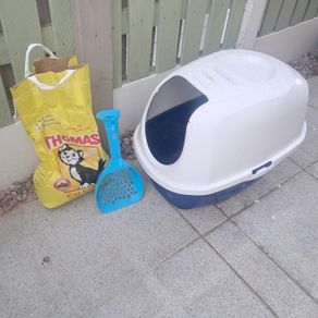 Cat Litter Tray and Scoop