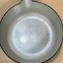 Le Creuset Blue Cast Iron Saucepan 20cm Lid Wood Handles - VGC Image 9