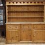 Large Vintage Pine Welsh Dresser Image 2