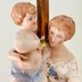 Antique Victorian/Edwardian Porcelain Figural Lamp Cordless Rechargeable 60cm Tall Image 4