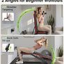 Adjustable Bench, Utility Weight Bench with 8 Position Adjustable Backrest/3 Position Adjustable Footrest, 318 kg Weight Capacity, Foldable Workout Bench with 90 Angle for Home Gym Image 2