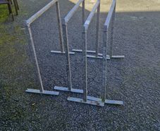 x4 Galvanised band stands